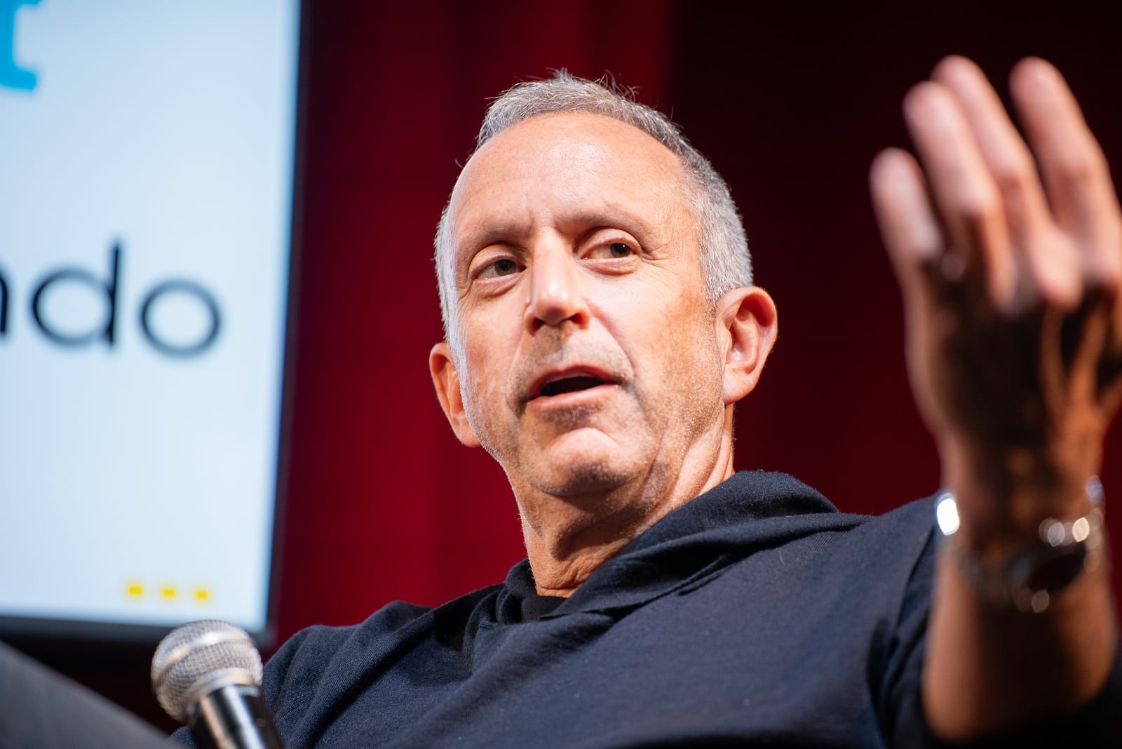 Howard Lindzon on stage at Palooza XVIII