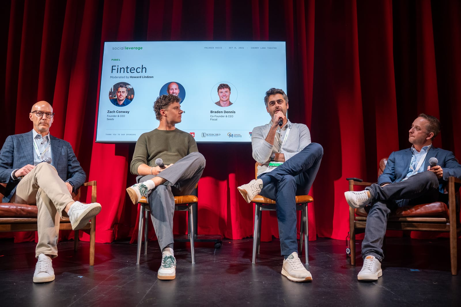 Fintech panel at Palooza XVIII