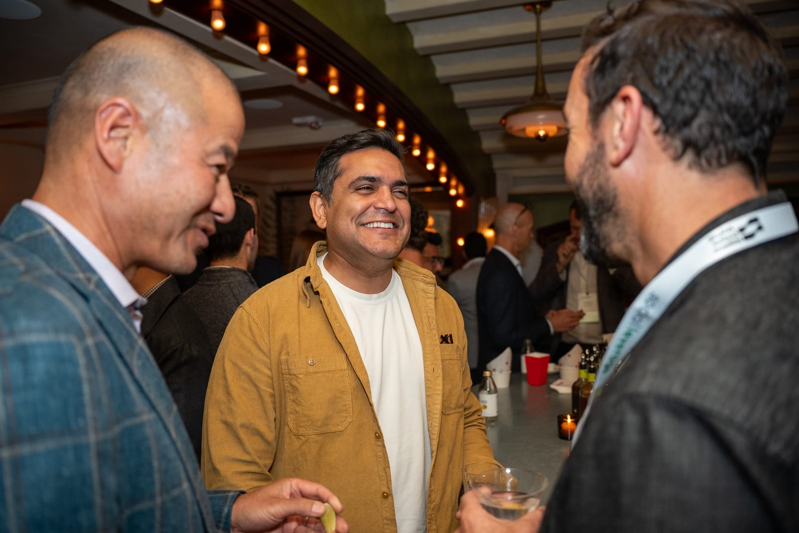 Conversation at the Palooza XVIII reception